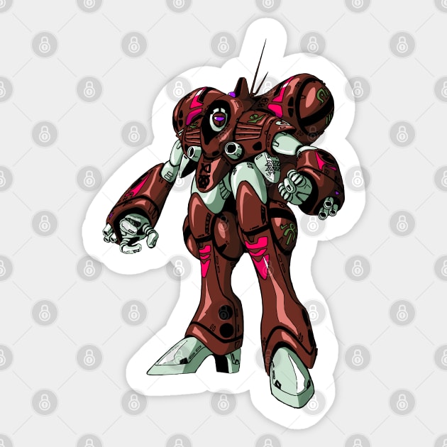 DesingbotQ Sticker by Robotech/Macross and Anime design's